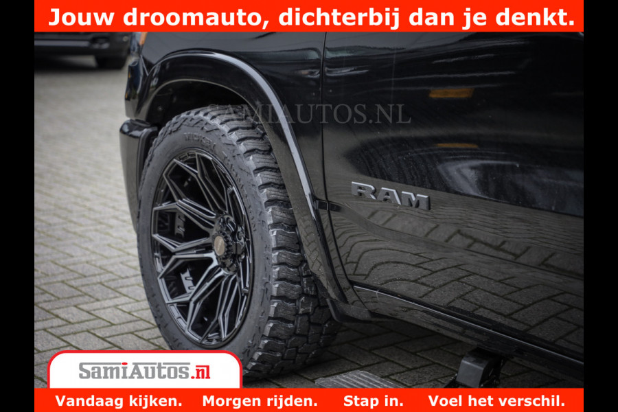 Dodge Ram 1500 Night Premium | Full Option | De Meest Luxe Pick-Up in zijn Klasse | Comfortabele Dubbele Cabine met Royale 5 Zitplaatsen | BPM vrij | Nu Leverbaar uit Voorraad | Voorraad Nr 2284 - 3855
