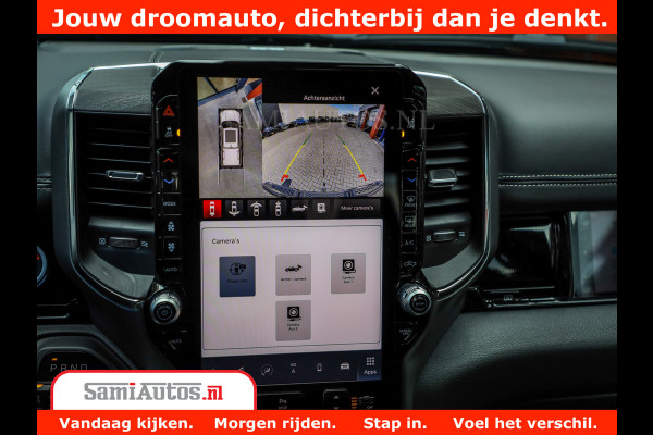 Dodge Ram 1500 Night Premium | Full Option | De Meest Luxe Pick-Up in zijn Klasse | Comfortabele Dubbele Cabine met Royale 5 Zitplaatsen | BPM vrij | Nu Leverbaar uit Voorraad | Voorraad Nr 2284 - 3855