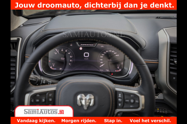 Dodge Ram 1500 Tungsten | De Meest Luxe Pick-Up op de Markt | 540 Pk 706 Nm | Exclusieve en Kracht | Comfortabele Dubbele Cabine met Royale 5 Zitplaatsen | BPM vrij | Nu Leverbaar uit Voorraad | Voorraad Nr 2321 - 8586