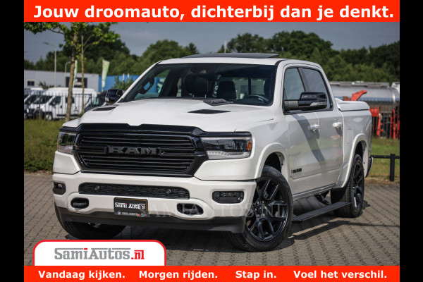 Dodge Ram 1500 Laramie Night Edition | 5.7V8 4X4 | Sport Line met Panorama dak en Camera en veel meer | Luxe Leder | Comfortabele Dubbele Cabine met Royale 5 Zitplaatsen |