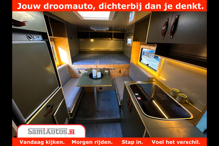 Dodge Ram 1500 €15000,- VOORDEEL | CAMPER / AFZET UNIT | SHOWROOM MODEL | 4 PERSOONS | AIRCO | ZONNEPANEEL | VERWARMING | DOUCHE | WC | LUIFEL | 4 SLAAP PLAATSEN | Let Op: Investeer in deze unieke afzetunit camper en verdien direct!
