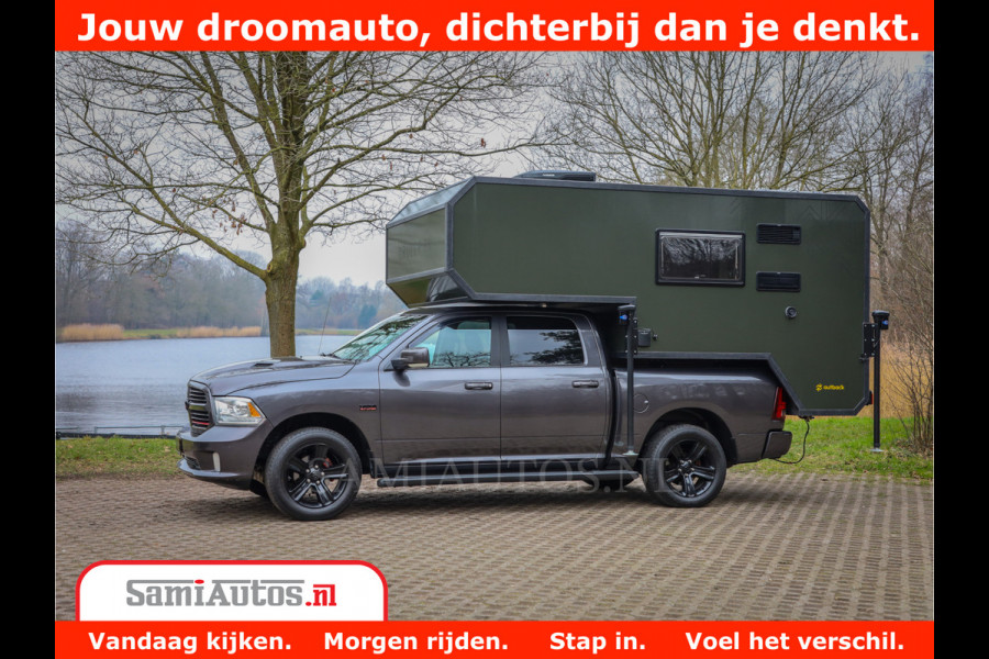 Dodge Ram 1500 €15000,- VOORDEEL | CAMPER / AFZET UNIT | SHOWROOM MODEL | 4 PERSOONS | AIRCO | ZONNEPANEEL | VERWARMING | DOUCHE | WC | LUIFEL | 4 SLAAP PLAATSEN | Let Op: Investeer in deze unieke afzetunit camper en verdien direct!