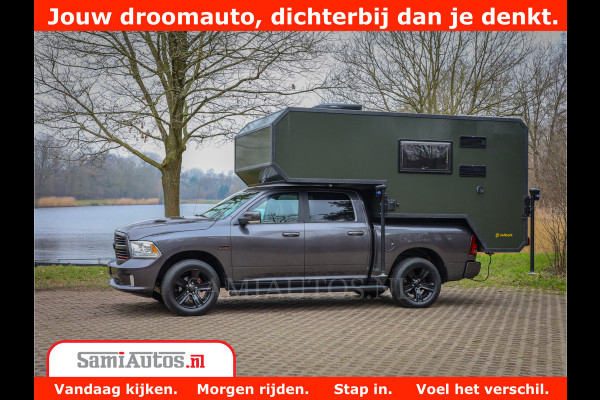 Dodge Ram 1500 €15000,- VOORDEEL | CAMPER / AFZET UNIT | SHOWROOM MODEL | 4 PERSOONS | AIRCO | ZONNEPANEEL | VERWARMING | DOUCHE | WC | LUIFEL | 4 SLAAP PLAATSEN | Let Op: Investeer in deze unieke afzetunit camper en verdien direct!
