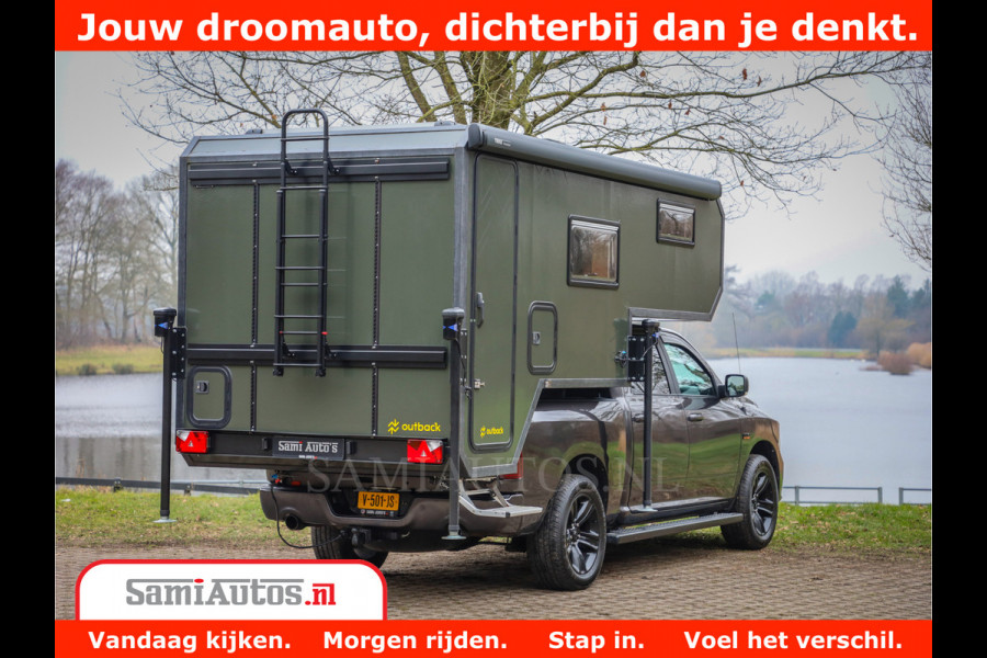 Dodge Ram 1500 €15000,- VOORDEEL | CAMPER / AFZET UNIT | SHOWROOM MODEL | 4 PERSOONS | AIRCO | ZONNEPANEEL | VERWARMING | DOUCHE | WC | LUIFEL | 4 SLAAP PLAATSEN | Let Op: Investeer in deze unieke afzetunit camper en verdien direct!
