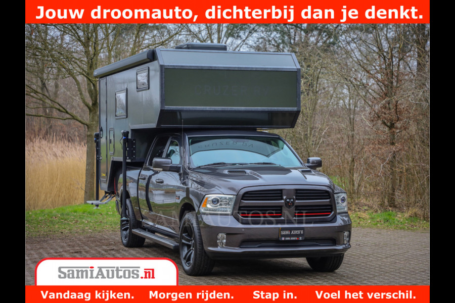 Dodge Ram 1500 €15000,- VOORDEEL | CAMPER / AFZET UNIT | SHOWROOM MODEL | 4 PERSOONS | AIRCO | ZONNEPANEEL | VERWARMING | DOUCHE | WC | LUIFEL | 4 SLAAP PLAATSEN | Let Op: Investeer in deze unieke afzetunit camper en verdien direct!
