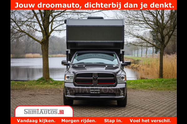 Dodge Ram 1500 €15000,- VOORDEEL | CAMPER / AFZET UNIT | SHOWROOM MODEL | 4 PERSOONS | AIRCO | ZONNEPANEEL | VERWARMING | DOUCHE | WC | LUIFEL | 4 SLAAP PLAATSEN | Let Op: Investeer in deze unieke afzetunit camper en verdien direct!