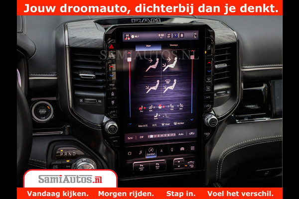 Dodge Ram 1500 Limited Night High Output 540HP 706Nm | Massage + Full Option | De Meest Luxe en Volle Pick-Up in zijn Klasse | Comfortabele Dubbele Cabine met Royale 5 Zitplaatsen | BPM vrij | Nu Leverbaar uit Voorraad | Voorraad Nr 2318 - 5415
