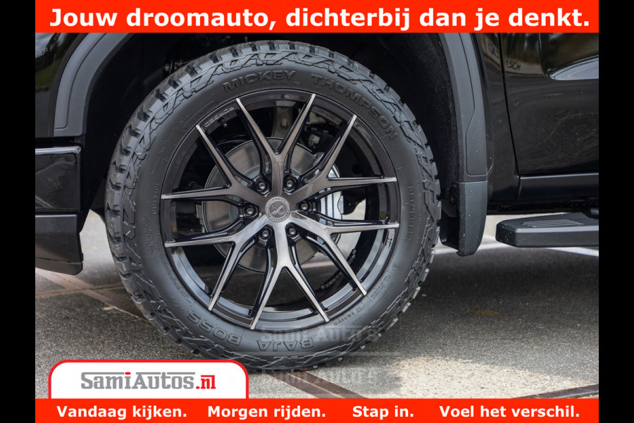 GMC Sierra DENALI 6.2 V8 426PK Full Option | De Meest Luxe Pick-Up in zijn Klasse | Comfortabele Dubbele Cabine met Royale 5 Zitplaatsen | BPM vrij | Nu Leverbaar uit Voorraad | Voorraad Nr 433388
