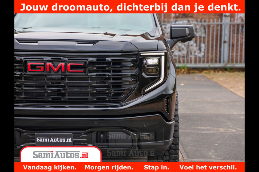GMC Sierra DENALI 6.2 V8 426PK Full Option | De Meest Luxe Pick-Up in zijn Klasse | Comfortabele Dubbele Cabine met Royale 5 Zitplaatsen | BPM vrij | Nu Leverbaar uit Voorraad | Voorraad Nr 433388