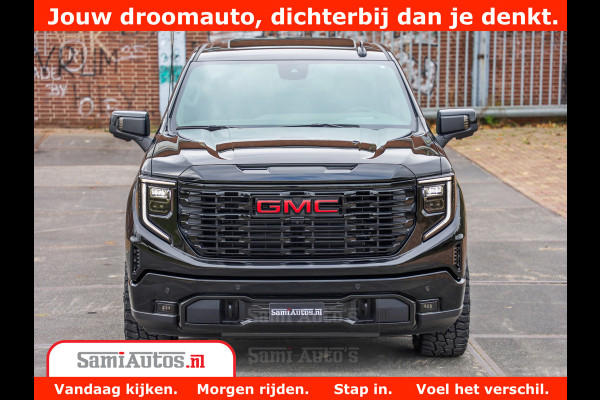 GMC Sierra DENALI 6.2 V8 426PK Full Option | De Meest Luxe Pick-Up in zijn Klasse | Comfortabele Dubbele Cabine met Royale 5 Zitplaatsen | BPM vrij | Nu Leverbaar uit Voorraad | Voorraad Nr 433388
