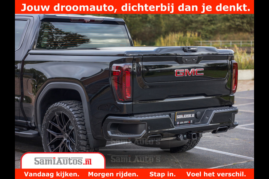 GMC Sierra DENALI 6.2 V8 426PK Full Option | De Meest Luxe Pick-Up in zijn Klasse | Comfortabele Dubbele Cabine met Royale 5 Zitplaatsen | BPM vrij | Nu Leverbaar uit Voorraad | Voorraad Nr 433388