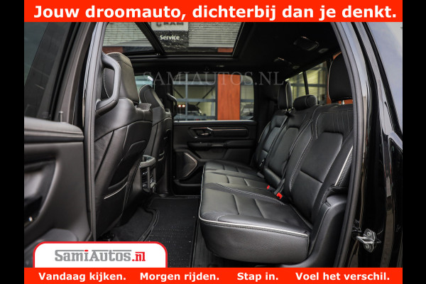Dodge Ram 1500 Limited Night High Output 540HP 706Nm | Massage + Full Option | De Meest Luxe en Volle Pick-Up in zijn Klasse | Comfortabele Dubbele Cabine met Royale 5 Zitplaatsen | BPM vrij | Nu Leverbaar uit Voorraad | Voorraad Nr 2355 - 5149