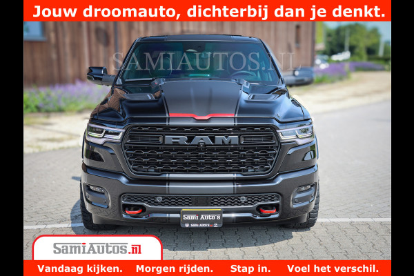 Dodge Ram 1500 Limited Night High Output 540HP 706Nm | Massage + Full Option | De Meest Luxe en Volle Pick-Up in zijn Klasse | Comfortabele Dubbele Cabine met Royale 5 Zitplaatsen | BPM vrij | Nu Leverbaar uit Voorraad | Voorraad Nr 2331 - 5133