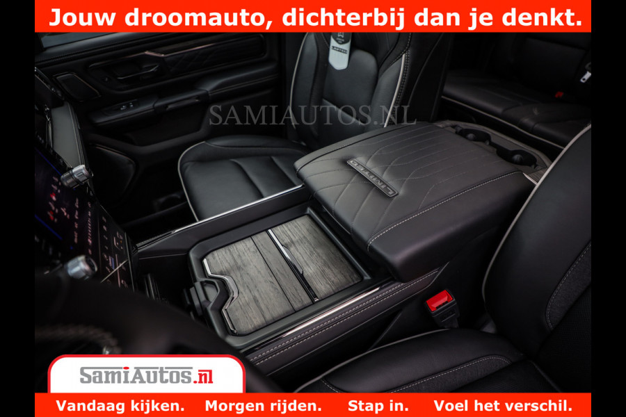 Dodge Ram 1500 Limited Night High Output 540HP 706Nm | Massage + Full Option | De Meest Luxe en Volle Pick-Up in zijn Klasse | Comfortabele Dubbele Cabine met Royale 5 Zitplaatsen | BPM vrij | Nu Leverbaar uit Voorraad | Voorraad Nr 2331 - 5133