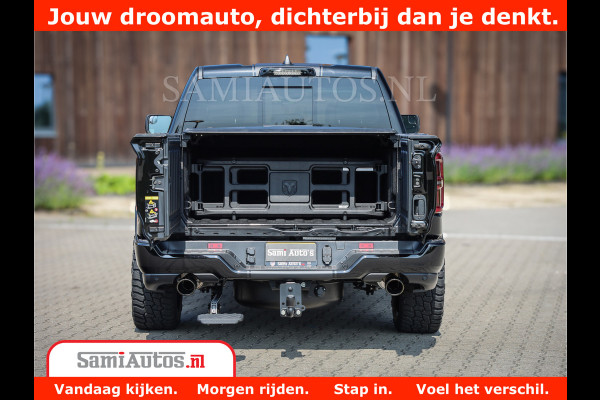 Dodge Ram 1500 Limited Night High Output 540HP 706Nm | Massage + Full Option | De Meest Luxe en Volle Pick-Up in zijn Klasse | Comfortabele Dubbele Cabine met Royale 5 Zitplaatsen | BPM vrij | Nu Leverbaar uit Voorraad | Voorraad Nr 2331 - 5133