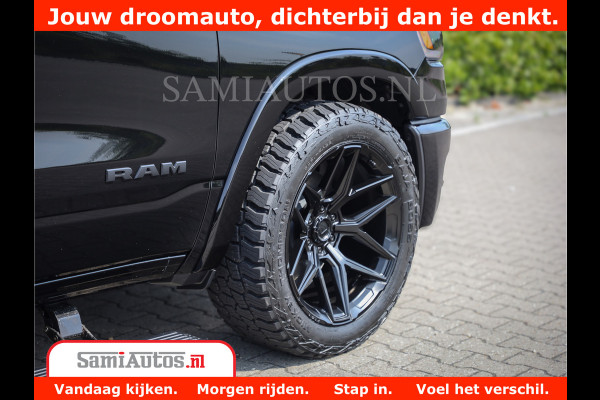 Dodge Ram 1500 Limited Night High Output 540HP 706Nm | Massage + Full Option | De Meest Luxe en Volle Pick-Up in zijn Klasse | Comfortabele Dubbele Cabine met Royale 5 Zitplaatsen | BPM vrij | Nu Leverbaar uit Voorraad | Voorraad Nr 2331 - 5133