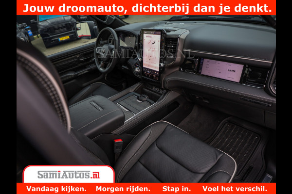 Dodge Ram 1500 Limited Night High Output 540HP 706Nm | Massage + Full Option | De Meest Luxe en Volle Pick-Up in zijn Klasse | Comfortabele Dubbele Cabine met Royale 5 Zitplaatsen | BPM vrij | Nu Leverbaar uit Voorraad | Voorraad Nr 2331 - 5133