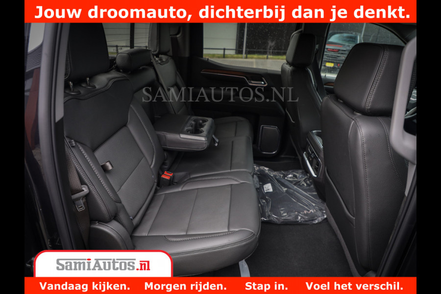 GMC Sierra DENALI | All-In Prijs | 6,2 V8 Full Option | De Meest Luxe Pick-Up in zijn Klasse | Comfortabele Dubbele Cabine met Royale 5 Zitplaatsen | BPM vrij | Nu Leverbaar uit Voorraad | Voorraad Nr 420229