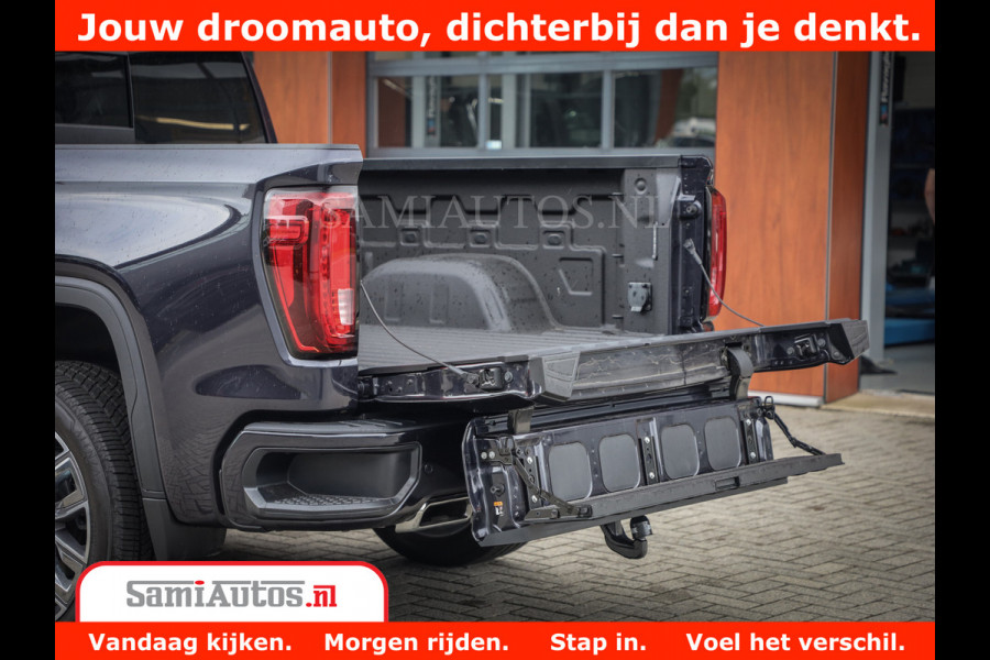GMC Sierra DENALI | All-In Prijs | 6,2 V8 Full Option | De Meest Luxe Pick-Up in zijn Klasse | Comfortabele Dubbele Cabine met Royale 5 Zitplaatsen | BPM vrij | Nu Leverbaar uit Voorraad | Voorraad Nr 420229