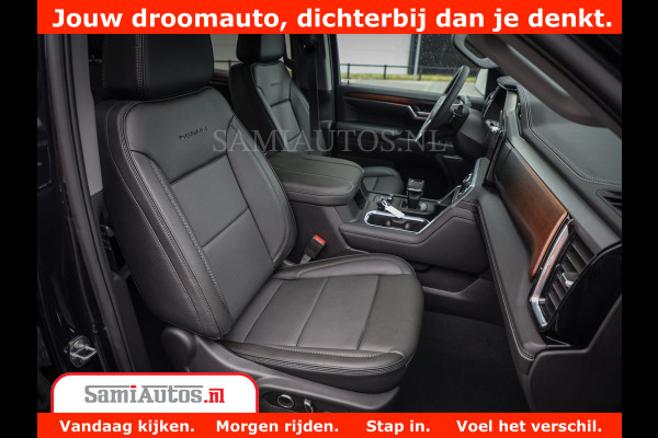 GMC Sierra DENALI | All-In Prijs | 6,2 V8 Full Option | De Meest Luxe Pick-Up in zijn Klasse | Comfortabele Dubbele Cabine met Royale 5 Zitplaatsen | BPM vrij | Nu Leverbaar uit Voorraad | Voorraad Nr 420229