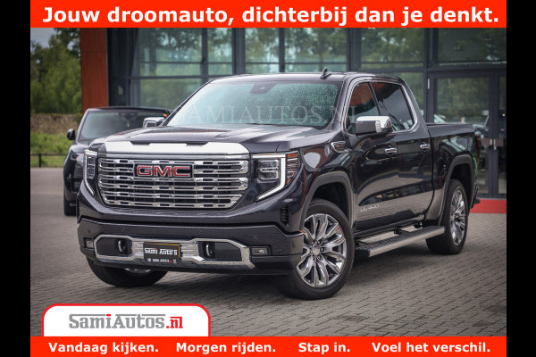 GMC Sierra DENALI | All-In Prijs | 6,2 V8 Full Option | De Meest Luxe Pick-Up in zijn Klasse | Comfortabele Dubbele Cabine met Royale 5 Zitplaatsen | BPM vrij | Nu Leverbaar uit Voorraad | Voorraad Nr 420229