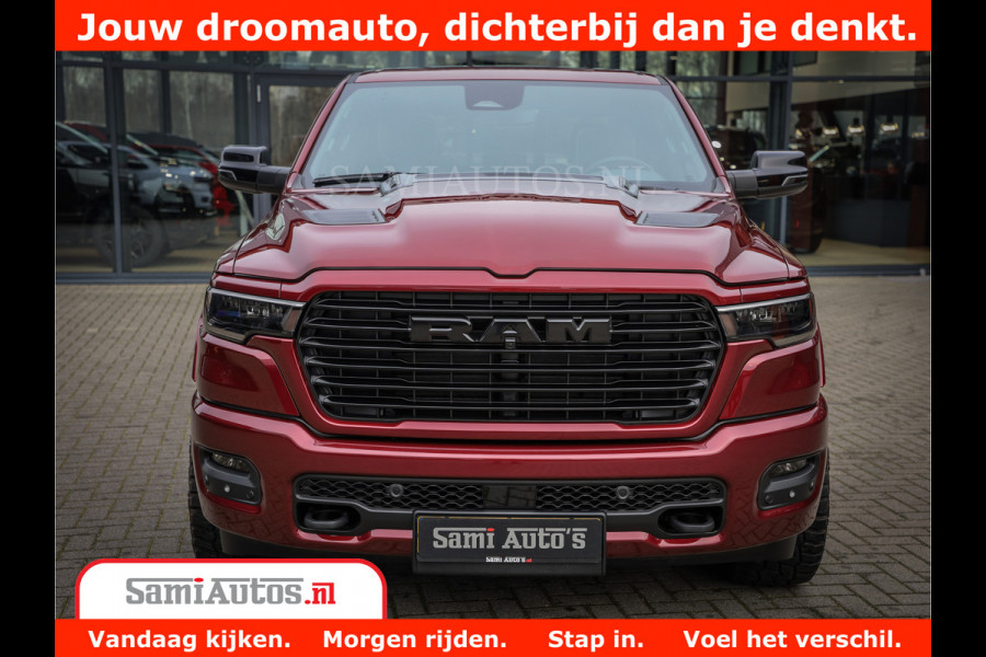 Dodge Ram 1500 Laramie Sport | 420HP 636NM | Stoere Sport en indrukwekkende kleur | Comfortabele Dubbele Cabine met Royale 5 Zitplaatsen | Nu Leverbaar uit Voorraad | Voorraad Nr 2218 - 3854