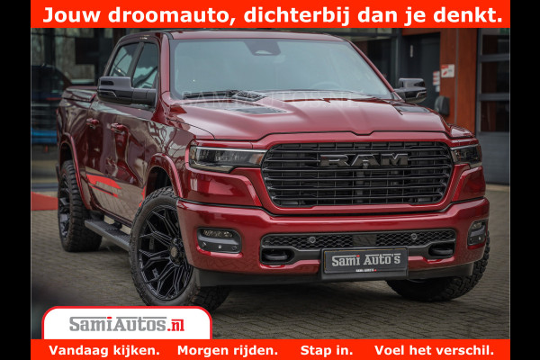 Dodge Ram 1500 Laramie Sport | 420HP 636NM | Stoere Sport en indrukwekkende kleur | Comfortabele Dubbele Cabine met Royale 5 Zitplaatsen | Nu Leverbaar uit Voorraad | Voorraad Nr 2218 - 3854