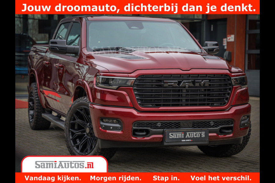 Dodge Ram 1500 Laramie Sport | 420HP 636NM | Stoere Sport en indrukwekkende kleur | Comfortabele Dubbele Cabine met Royale 5 Zitplaatsen | Nu Leverbaar uit Voorraad | Voorraad Nr 2218 - 3854