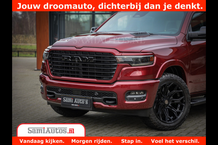 Dodge Ram 1500 Laramie Sport | 420HP 636NM | Stoere Sport en indrukwekkende kleur | Comfortabele Dubbele Cabine met Royale 5 Zitplaatsen | Nu Leverbaar uit Voorraad | Voorraad Nr 2218 - 3854