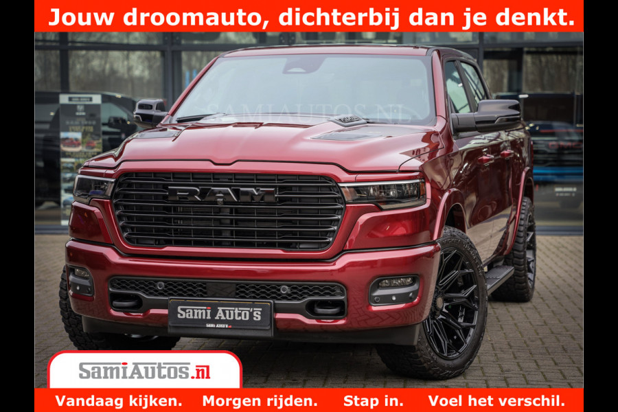 Dodge Ram 1500 Laramie Sport | 420HP 636NM | Stoere Sport en indrukwekkende kleur | Comfortabele Dubbele Cabine met Royale 5 Zitplaatsen | Nu Leverbaar uit Voorraad | Voorraad Nr 2218 - 3854
