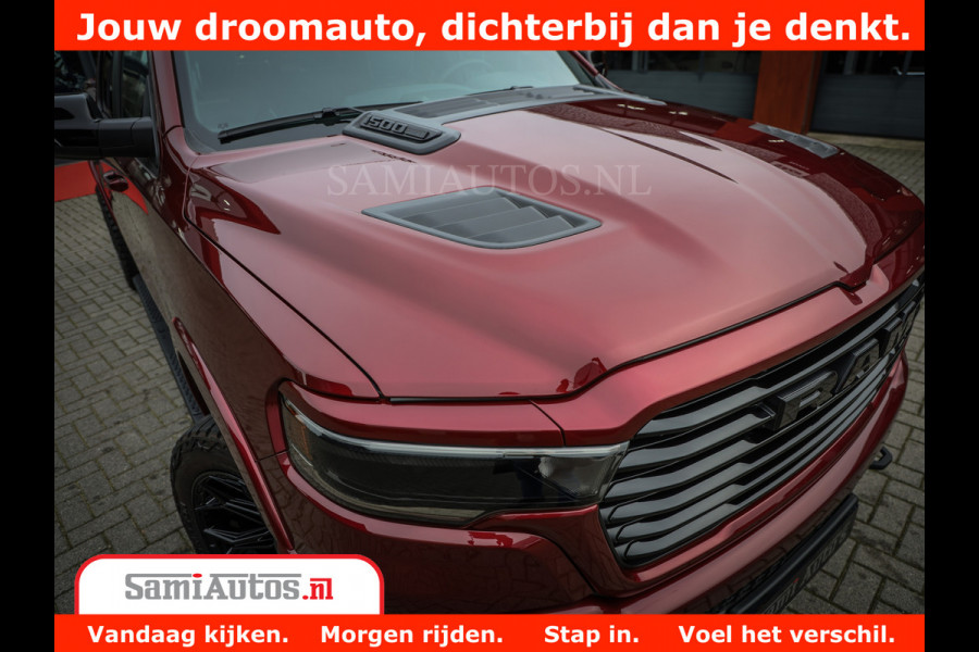 Dodge Ram 1500 Laramie Sport | 420HP 636NM | Stoere Sport en indrukwekkende kleur | Comfortabele Dubbele Cabine met Royale 5 Zitplaatsen | Nu Leverbaar uit Voorraad | Voorraad Nr 2218 - 3854