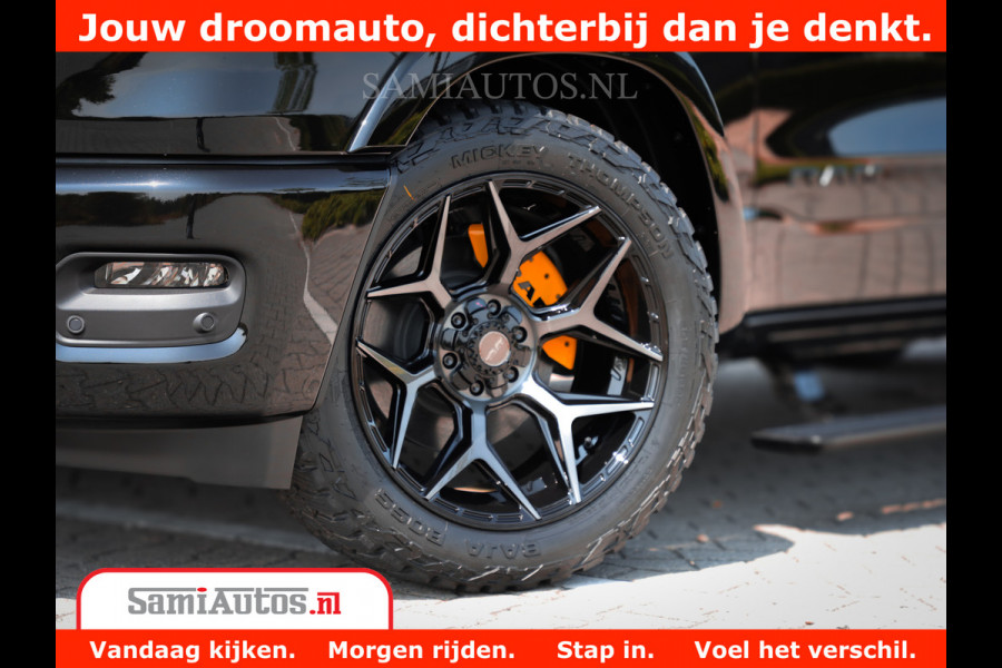 Dodge Ram 1500 Limited Night High Output 540HP 706Nm | Massage + Full Option | De Meest Luxe en Volle Pick-Up in zijn Klasse | Comfortabele Dubbele Cabine met Royale 5 Zitplaatsen | BPM vrij | Nu Leverbaar uit Voorraad | Voorraad Nr 2324 - 5142