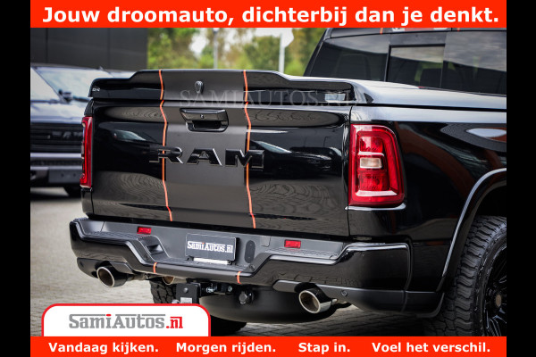 Dodge Ram 1500 Night Premium | Full Option | De Meest Luxe Pick-Up in zijn Klasse | Comfortabele Dubbele Cabine met Royale 5 Zitplaatsen | BPM vrij | Nu Leverbaar uit Voorraad | Voorraad Nr 2283 - 3326