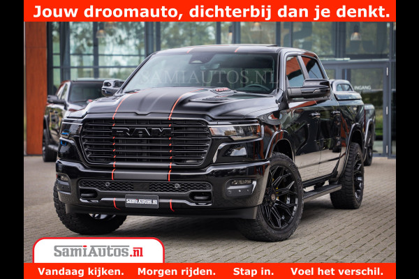Dodge Ram 1500 Night Premium | Full Option | De Meest Luxe Pick-Up in zijn Klasse | Comfortabele Dubbele Cabine met Royale 5 Zitplaatsen | BPM vrij | Nu Leverbaar uit Voorraad | Voorraad Nr 2283 - 3326