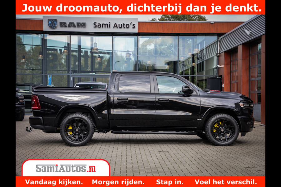 Dodge Ram 1500 Night Premium | Full Option | De Meest Luxe Pick-Up in zijn Klasse | Comfortabele Dubbele Cabine met Royale 5 Zitplaatsen | BPM vrij | Nu Leverbaar uit Voorraad | Voorraad Nr 2283 - 3326
