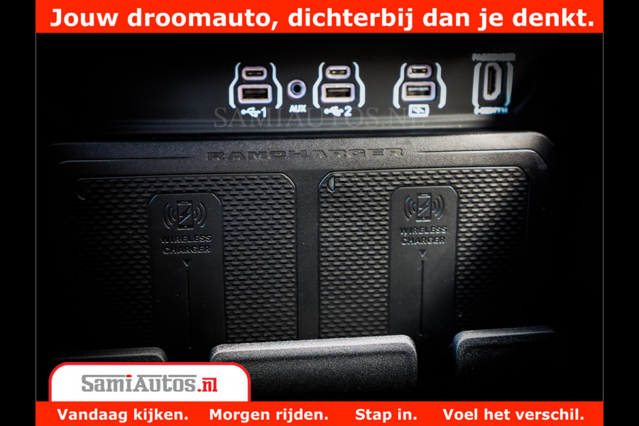 Dodge Ram 1500 Night Premium | Full Option | De Meest Luxe Pick-Up in zijn Klasse | Comfortabele Dubbele Cabine met Royale 5 Zitplaatsen | BPM vrij | Nu Leverbaar uit Voorraad | Voorraad Nr 2283 - 3326