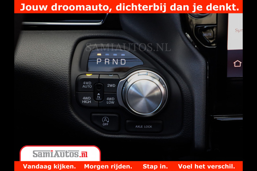 Dodge Ram 1500 Night Premium | Full Option | De Meest Luxe Pick-Up in zijn Klasse | Comfortabele Dubbele Cabine met Royale 5 Zitplaatsen | BPM vrij | Nu Leverbaar uit Voorraad | Voorraad Nr 2283 - 3326