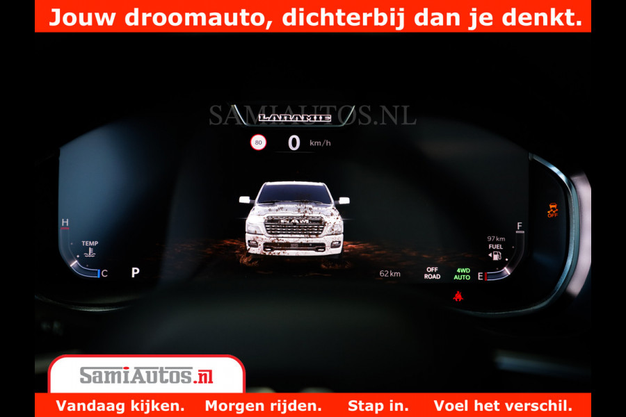 Dodge Ram 1500 Night Premium | Full Option | De Meest Luxe Pick-Up in zijn Klasse | Comfortabele Dubbele Cabine met Royale 5 Zitplaatsen | BPM vrij | Nu Leverbaar uit Voorraad | Voorraad Nr 2283 - 3326