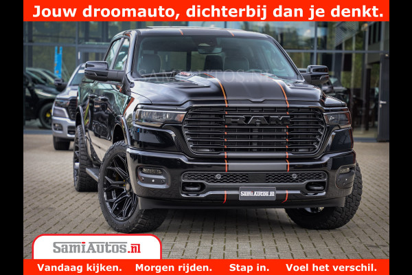 Dodge Ram 1500 Night Premium | Full Option | De Meest Luxe Pick-Up in zijn Klasse | Comfortabele Dubbele Cabine met Royale 5 Zitplaatsen | BPM vrij | Nu Leverbaar uit Voorraad | Voorraad Nr 2283 - 3326