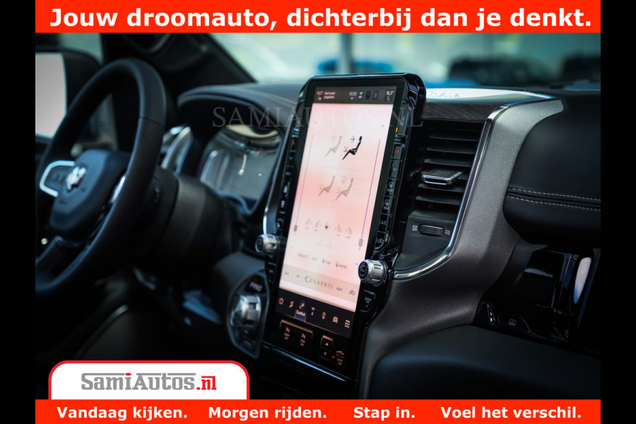 Dodge Ram 1500 Night Premium | Full Option | De Meest Luxe Pick-Up in zijn Klasse | Comfortabele Dubbele Cabine met Royale 5 Zitplaatsen | BPM vrij | Nu Leverbaar uit Voorraad | Voorraad Nr 2283 - 3326