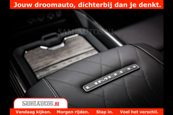Dodge Ram 1500 Limited Night H.O 540HP 706Nm | Massage + Full Option | De Meest Luxe en Volle Pick-Up in zijn Klasse | Comfortabele Dubbele Cabine met Royale 5 Zitplaatsen | BPM vrij | Nu Leverbaar uit Voorraad | Voorraad Nr 2338 - 5404