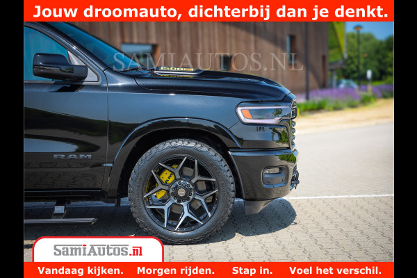 Dodge Ram 1500 Limited Night H.O 540HP 706Nm | Massage + Full Option | De Meest Luxe en Volle Pick-Up in zijn Klasse | Comfortabele Dubbele Cabine met Royale 5 Zitplaatsen | BPM vrij | Nu Leverbaar uit Voorraad | Voorraad Nr 2338 - 5404