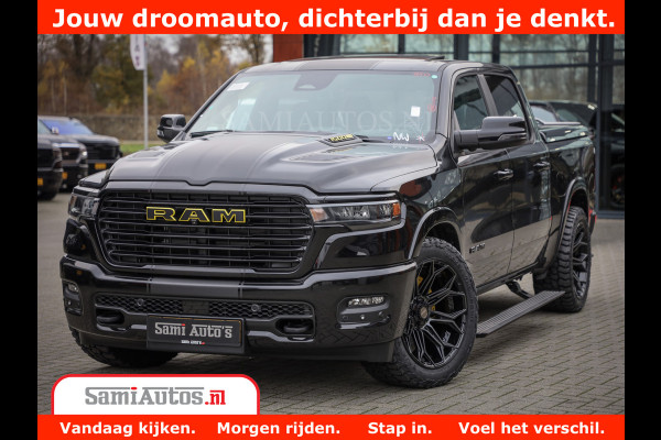 Dodge Ram 1500 Night Premium | Full Option | De Meest Luxe Pick-Up in zijn Klasse | Comfortabele Dubbele Cabine met Royale 5 Zitplaatsen | BPM vrij | Nu Leverbaar uit Voorraad | Voorraad Nr 2288 - 4952