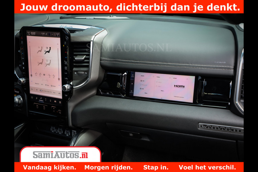 Dodge Ram 1500 Night Premium | Full Option | De Meest Luxe Pick-Up in zijn Klasse | Comfortabele Dubbele Cabine met Royale 5 Zitplaatsen | BPM vrij | Nu Leverbaar uit Voorraad | Voorraad Nr 2288 - 4952