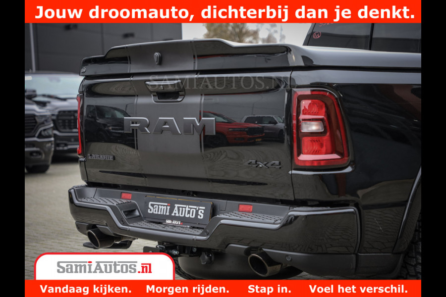 Dodge Ram 1500 Night Premium | Full Option | De Meest Luxe Pick-Up in zijn Klasse | Comfortabele Dubbele Cabine met Royale 5 Zitplaatsen | BPM vrij | Nu Leverbaar uit Voorraad | Voorraad Nr 2288 - 4952