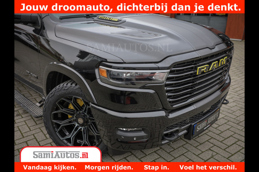 Dodge Ram 1500 Night Premium | Full Option | De Meest Luxe Pick-Up in zijn Klasse | Comfortabele Dubbele Cabine met Royale 5 Zitplaatsen | BPM vrij | Nu Leverbaar uit Voorraad | Voorraad Nr 2288 - 4952