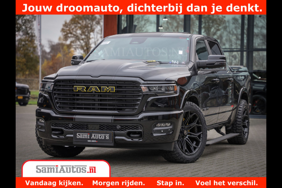 Dodge Ram 1500 Night Premium | Full Option | De Meest Luxe Pick-Up in zijn Klasse | Comfortabele Dubbele Cabine met Royale 5 Zitplaatsen | BPM vrij | Nu Leverbaar uit Voorraad | Voorraad Nr 2288 - 4952