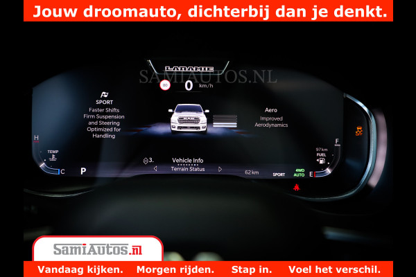 Dodge Ram 1500 Night Premium | Full Option | De Meest Luxe Pick-Up in zijn Klasse | Comfortabele Dubbele Cabine met Royale 5 Zitplaatsen | BPM vrij | Nu Leverbaar uit Voorraad | Voorraad Nr 2288 - 4952