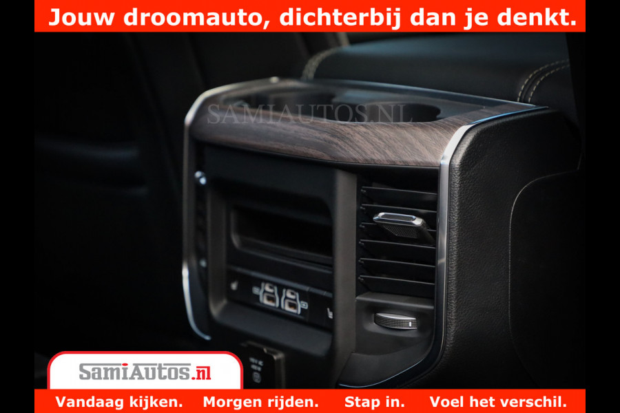 Dodge Ram 1500 Night Premium | Full Option | De Meest Luxe Pick-Up in zijn Klasse | Comfortabele Dubbele Cabine met Royale 5 Zitplaatsen | BPM vrij | Nu Leverbaar uit Voorraad | Voorraad Nr 2288 - 4952