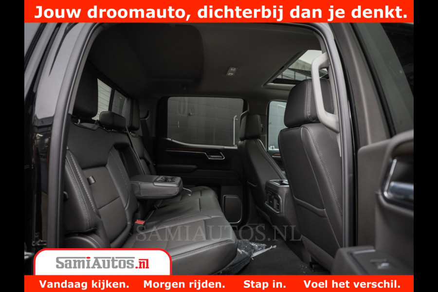 GMC Sierra DENALI | All-In Prijs | 6,2 V8 Full Option | De Meest Luxe Pick-Up in zijn Klasse | Comfortabele Dubbele Cabine met Royale 5 Zitplaatsen | BPM vrij | Nu Leverbaar uit Voorraad | Voorraad Nr 433587
